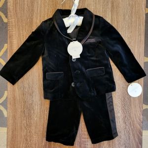Brand New Baby Velvet Tux
